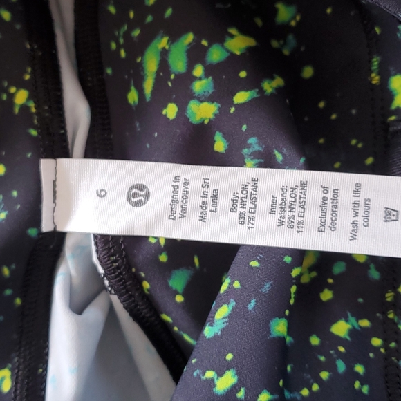 Lululemon Base Pace High-rise Tight 25" Sparks Fly Multi - Picture 3 of 15